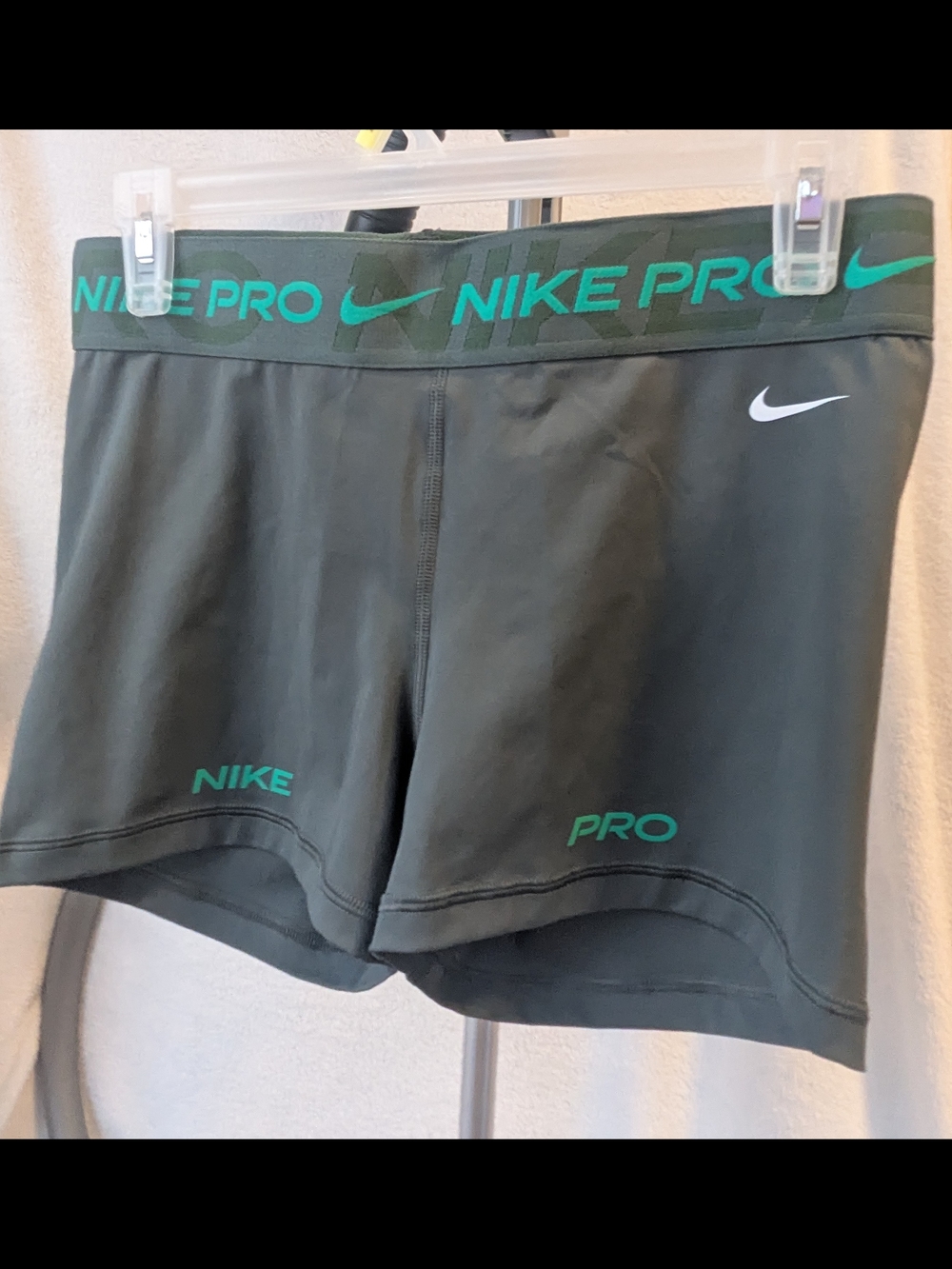 Nike Pro Women's Dark Gray Performance Shorts